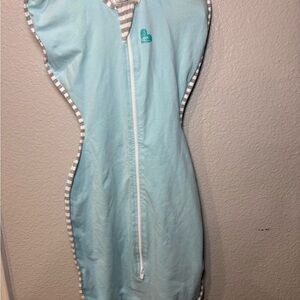 Love To Dream Swaddle UP Orginal - Dusty Blue- Medium 1.0 Tog